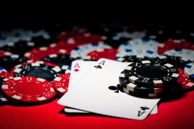 Texas Hold'em poker table at xml casino Texas Hold'em poker table at xml casino
